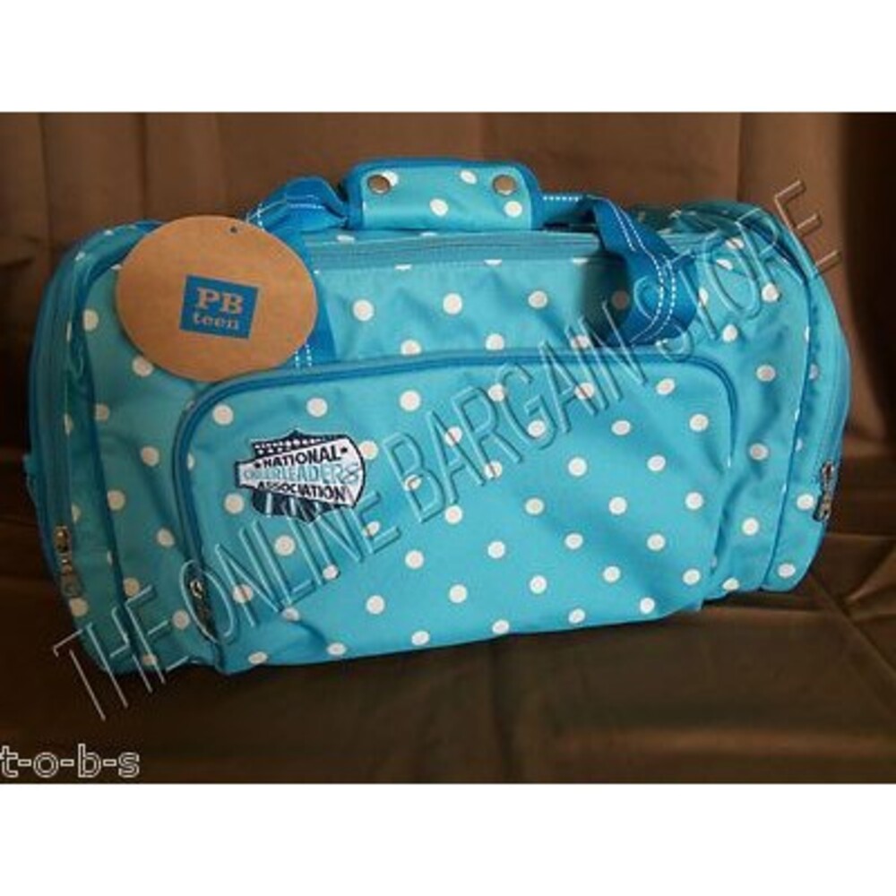 Pottery Barn Teen Kid NCA Varsity Cheerleading Cheer Duffle Gym Sport Bag Dottie